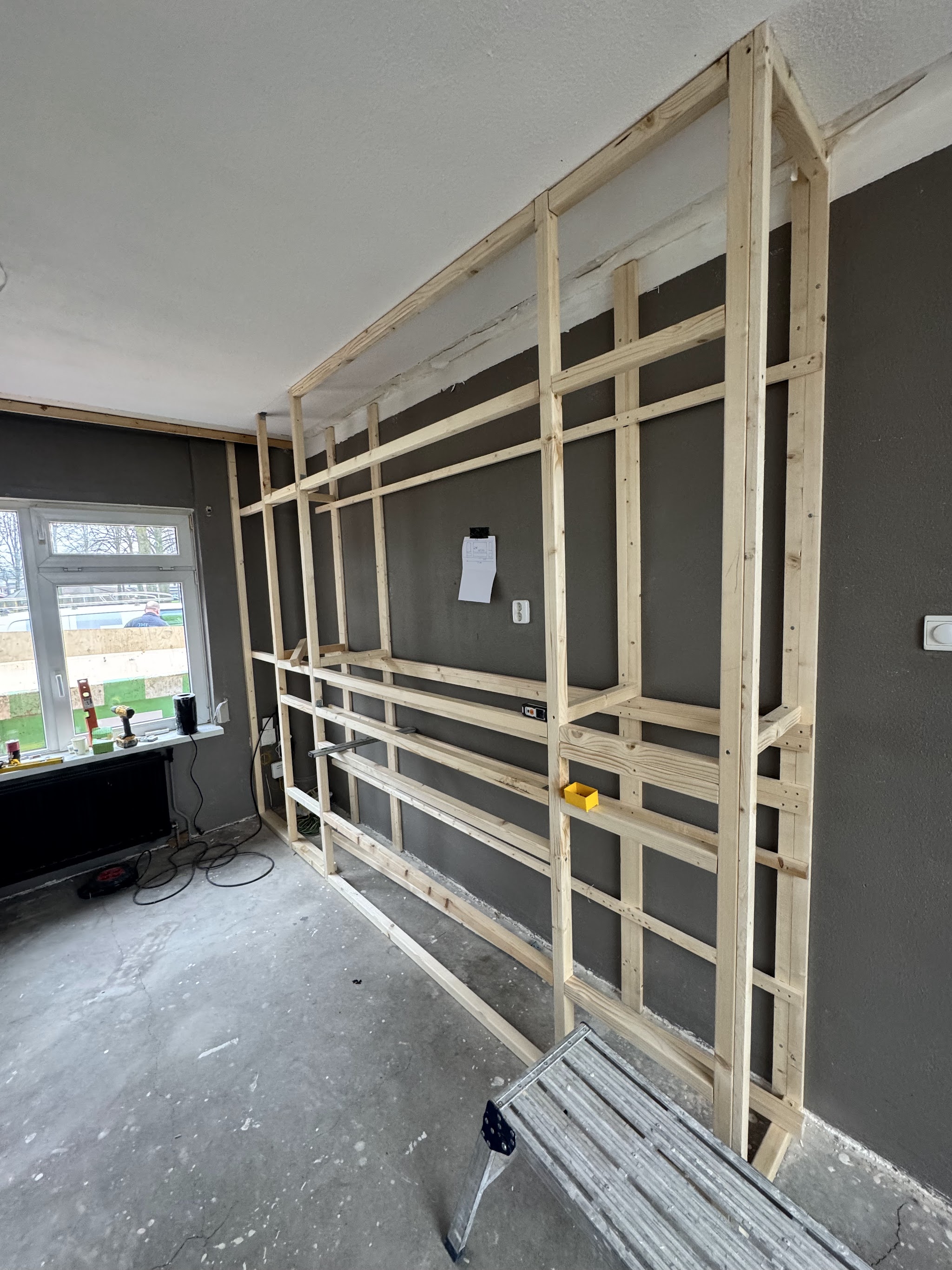 Regelwerk voor een nieuwe wand